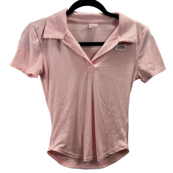 No Boundaries Junior/women’s Top Size XS(1) color Pink short sleeve - Picture 1 of 9